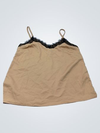 Topshop Camisole-Top mit Spitzenbesatz