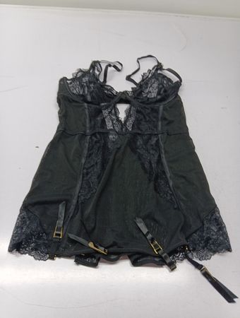 Ann Summers Black Lace Babydoll Dessous-Set