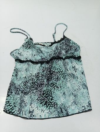 Secret Treasures Damen-Camisole-Top mit Rüsche