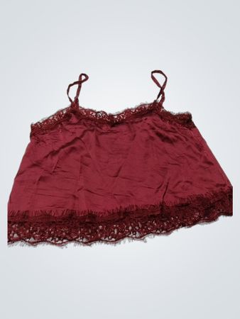 PAPER MOON Spitzenbesatz-Cami-Top