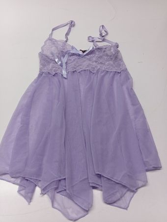 Adore Lavender Lace Babydoll