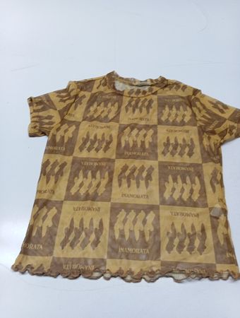 INAMORATA All Over Print Mesh-Top