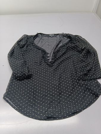 Lily White Damen-Bluse mit Punkten