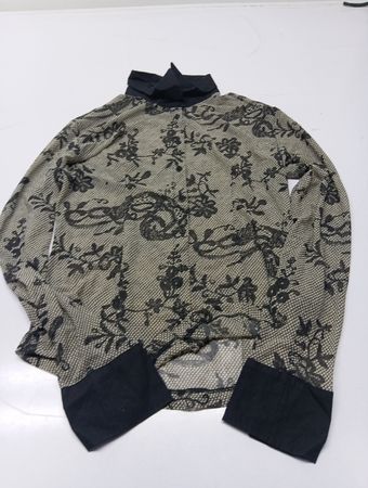 Q.S. Spitzenmuster Rollkragentop