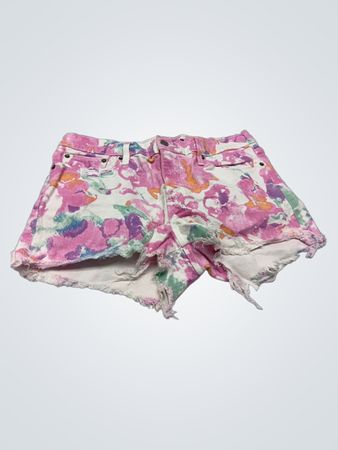 Levi's Floral Denim Shorts