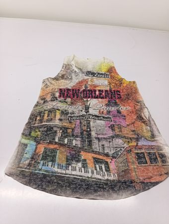 New Orleans French Quarter Grafik-Tanktop