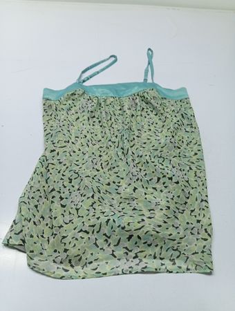 MIXIT Women's Green Floral Print Cami Top
