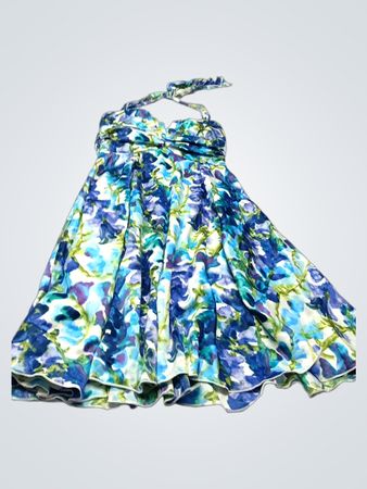 Ruby Rose Floral Neckholderkleid