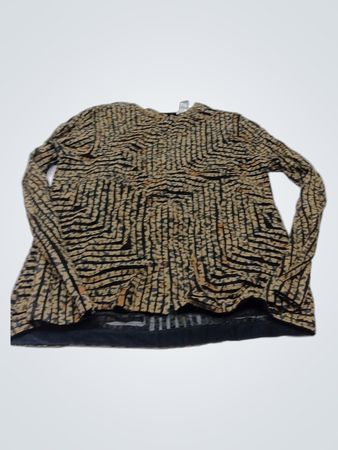 Chico's Damen Langarmoberteil mit Druck