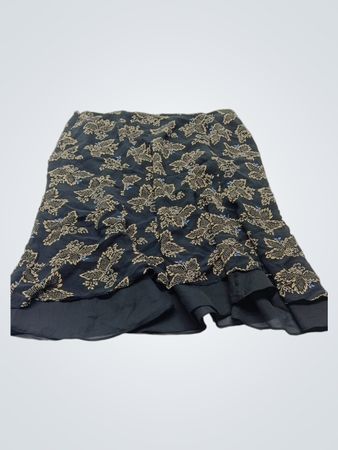 Ann Taylor Loft Midirock mit Blumenmuster