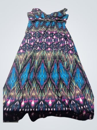 JESSICA Damen Maxikleid mit Print