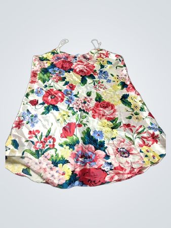 Amelias Blumenmuster-Polyester-Unterkleid