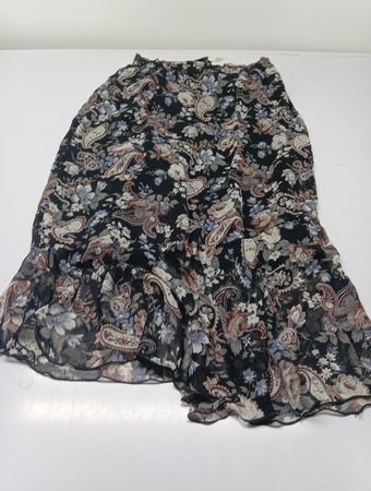 Midirock mit Blumenmuster