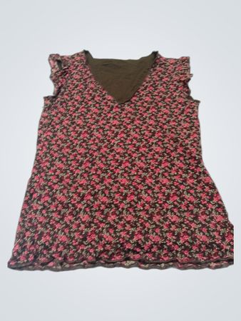 Oberteil mit Blumenmuster