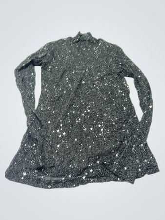 Sparkly Star Print Langarmshirt
