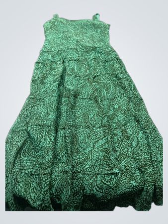 JONES STUDIO Damen Grün Paisley Stufenkleid Größe 12