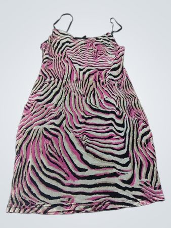 Urban Renewal Slipkleid mit Zebra-Print
