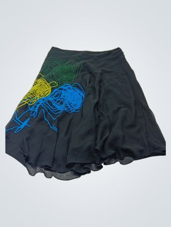 Desigual bestickter Midirock
