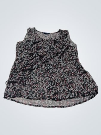 Reitmans Petites ärmelloses bedrucktes Top