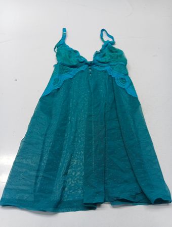 Teal-Babydoll-Unterwäsche