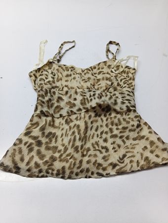 Vero Moda Leopardenmuster-Top mit Spaghettiträgern