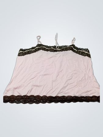 Seidensticker Pink Camisole mit Spitzenbesatz