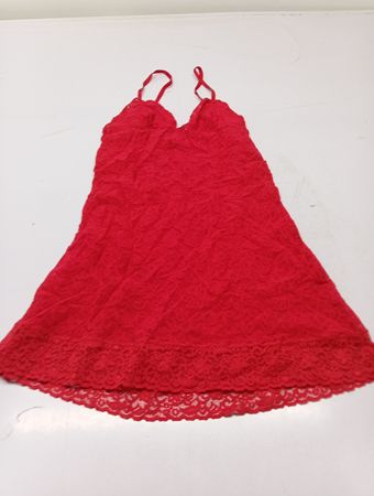 Victoria's Secret Rote Spitzen-Chemise