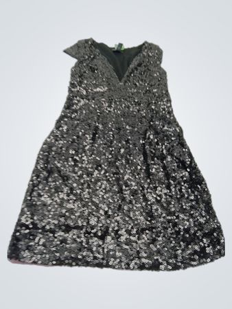 Glitzer-Paillettenkleid