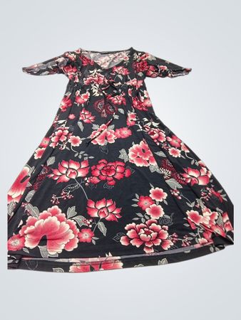 KappAhl Floral Print Maxikleid