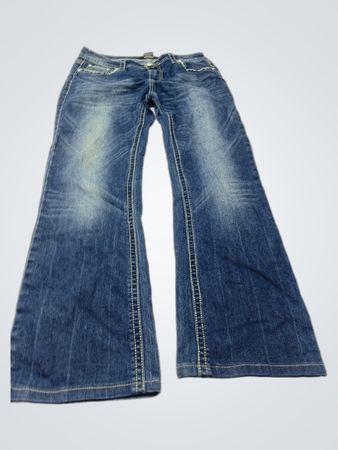 SUKO jeans Damen Bootcut-Jeans