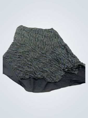 JM Petite Collection Damen Rock mit schwarzen Punkten