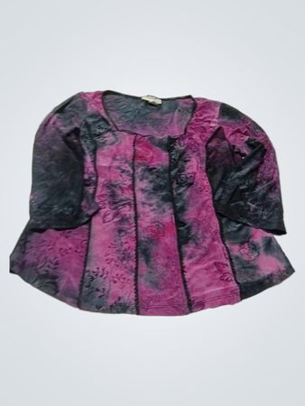 Dressbarn Batik-Top