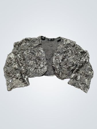 Onyx Nite Paillettenverziertes Bolero-Jäckchen