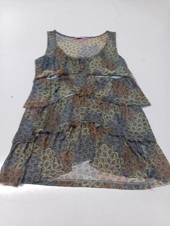 Smart Set gestuftes Rüschenkleid