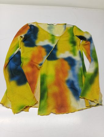 NA-KD Batik Langarm-Top