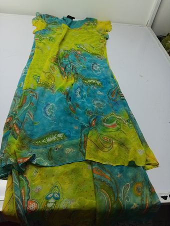 Meadow Lane Paisley-Print-Kleid