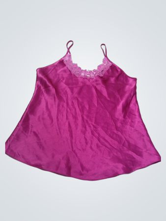 MYSTIQUE Intimates Pink Spitzenbesatz Cami Top