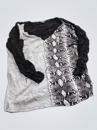 Bibi Black and White Top