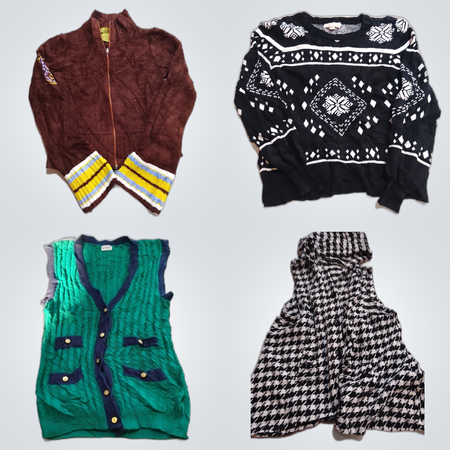 Cozy Sweater Bundle - Julep, Koret, Chico's & More - 10 Piece Mix Lot