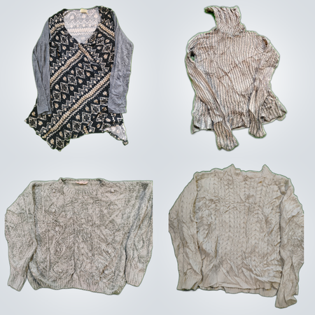 Designer Knitwear Bundle: DKNY, LOFT, Lane Bryant & More Sweaters & Tops