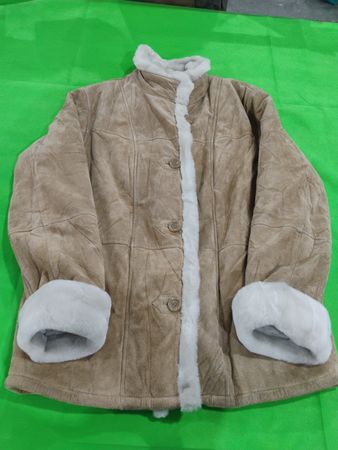 Gallery Suede Fur Trim Jacket