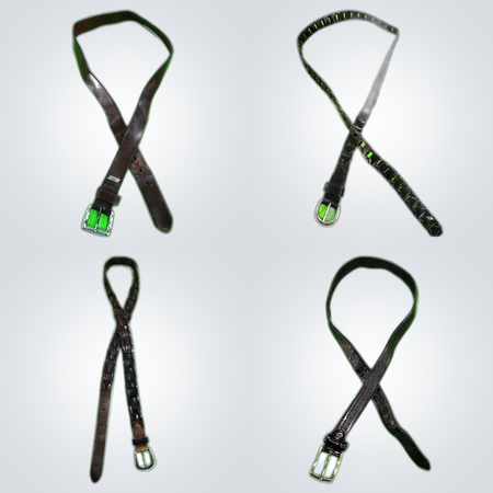 Y2K Style Leather Belts