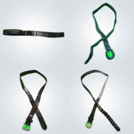 Y2K Style Leather Belts