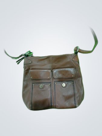 Brown Leather Crossbody Bag