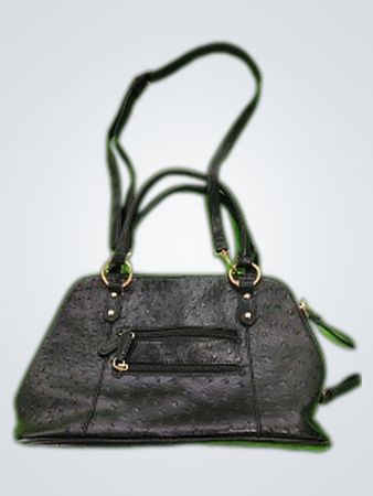 Black Leather Handbag