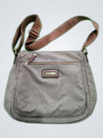 Bolsa Crossbody Cinza Calvin Klein