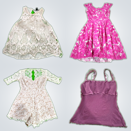 Y2K Lace Dress Bundle