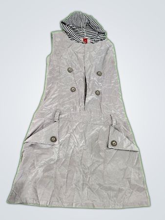 Sleeveless Hooded Mini Dress