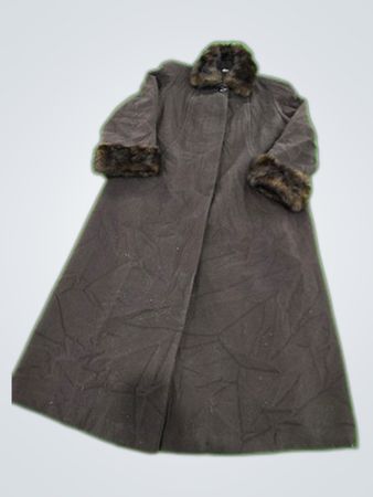 J&D Fur Trim Long Coat