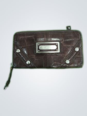 Makowsky Brown Leather Wallet